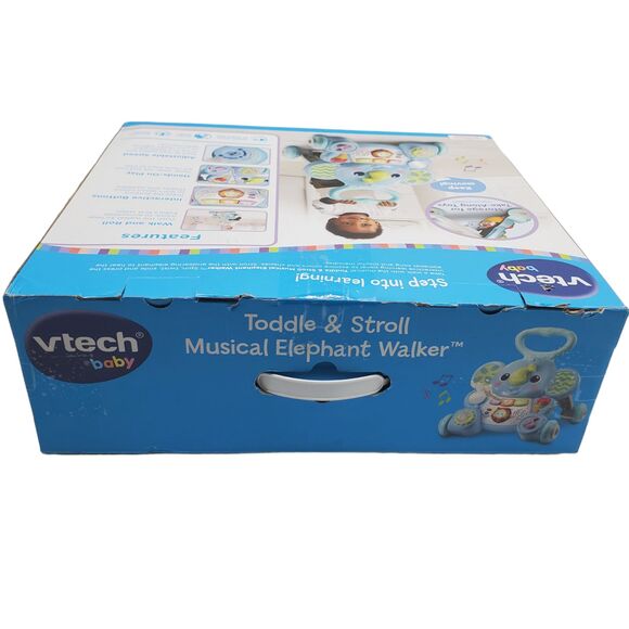 VTech Toddle & Stroll Musical Elephant Walker NEW! - Picture 6 of 7